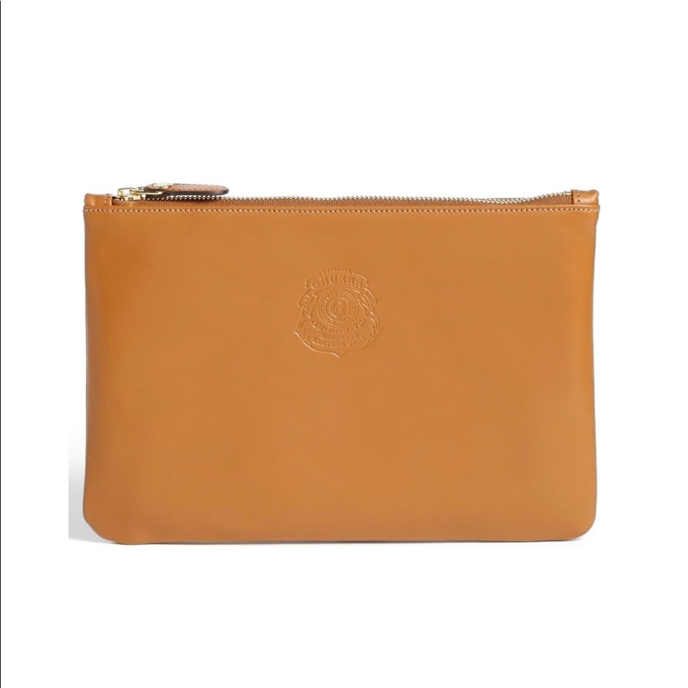 Ghurka Travel Pouch | Chestnut Leather